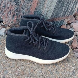 Allbirds Wool Runner Up Mizzle lace up gray sneakers womens sz 8